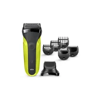Электробритва Braun Series 3 300BT 5408 black/green Электробритва Braun Series 3 300BT 5408 black/green