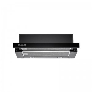 Вытяжка кухонная GRANADO Telde 603-700 black glass (GCH16311)
