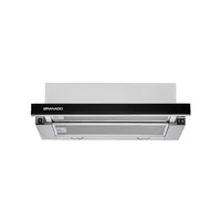Вытяжка кухонная GRANADO Telde 603-700 inox black glass (GCH16371)