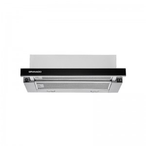 Вытяжка кухонная GRANADO Telde 603-700 inox black glass (GCH16371)