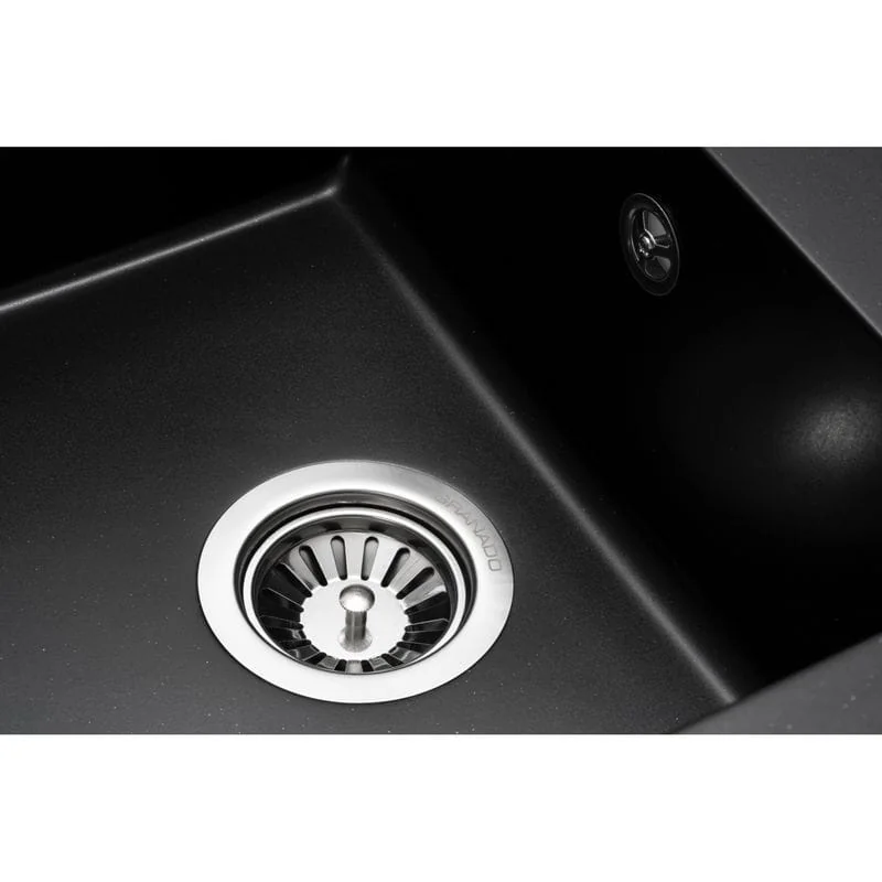 Мойка кухонная GRANADO Alicante black shine (gr2401) Мойка кухонная GRANADO Alicante black shine (gr2401)