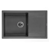 Мойка кухонная GRANADO Alicante grafito (gr2409) Мойка кухонная GRANADO Alicante grafito (gr2409)