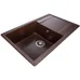 Мойка кухонная GRANADO Alicante marron (gr2406) Мойка кухонная GRANADO Alicante marron (gr2406)