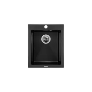 Мойка кухонная GRANADO CADIZ black shine (gr2301)