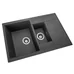 Мойка кухонная GRANADO LEON grafito (gr1009) Мойка кухонная GRANADO LEON grafito (gr1009)