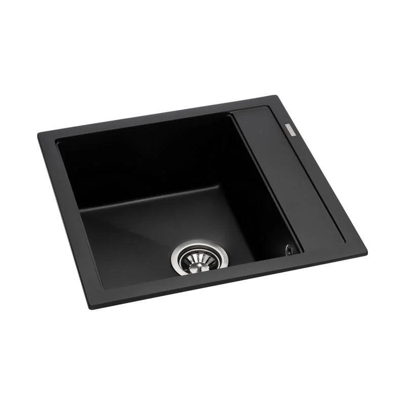 Мойка кухонная GRANADO MERIDA black shine (gr0301) Мойка кухонная GRANADO MERIDA black shine (gr0301)