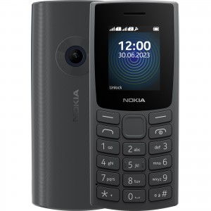 Мобильный телефон Nokia 110 DS 2023 Charcoal (1GF019FPA2C01)