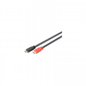 Кабель мультимедийный HDMI to HDMI 20.0m Amplifier Digitus (AK-330118-200-S)