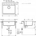 Мойка кухонная Hansgrohe S520-F510 (43359290)