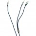 Кабель мультимедийный AUX MH-270 jack - jack 3.5mm-Type-C 1.2m blue XoKo (XK-MH-270)