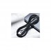 Кабель мультимедийный AUX USB-C to TRS Audio 3.5mm M/M DAC Chip 96kHz 1.0m black Choetech (AUX006)