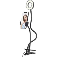 Набор блогера Gembird LED ring 3.5'' 5W, holder (LED-RING4-PH-01)