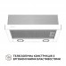 Вытяжка кухонная Perfelli TL 502 WH LED