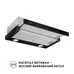 Вытяжка кухонная Perfelli TL 602 BL LED