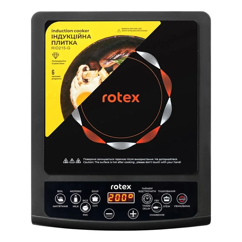 Настольная плита Rotex RIO215-G Настольная плита Rotex RIO215-G