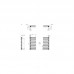 Полотенцесушитель Terma 1110х500 Warp S (WGWAS111050K9M5GD)