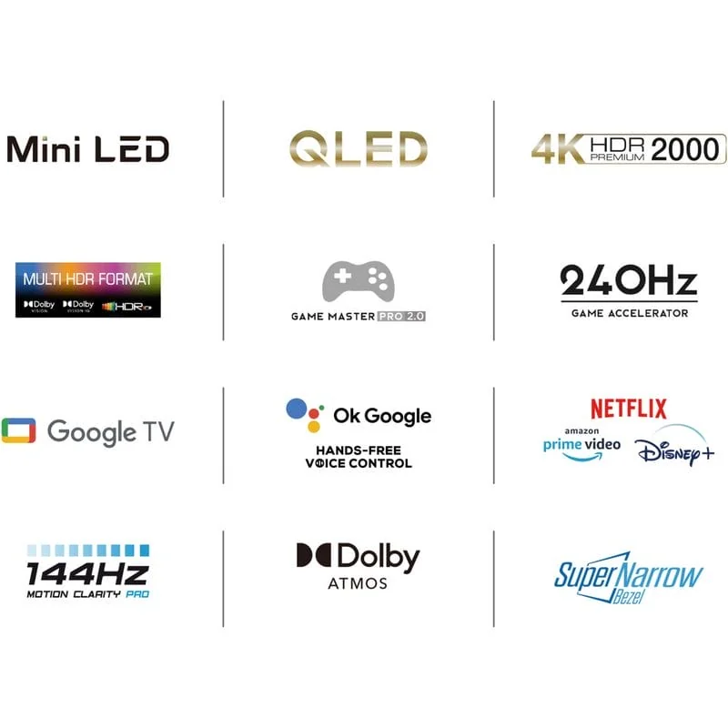 Телевизор TCL 50C805 Телевизор TCL 50C805