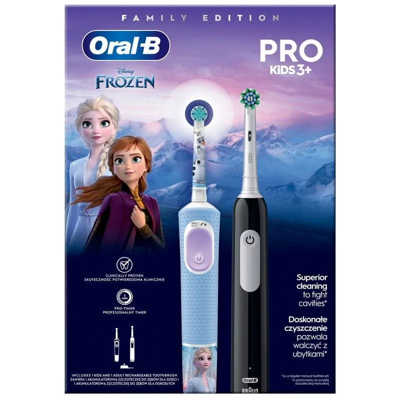 Электрическая зубная щетка Oral-B Pro Series 1 + Oral-B Pro Kids «Крижане серце» (8006540784372) Электрическая зубная щетка Oral-B Pro Series 1 + Oral-B Pro Kids «Крижане серце» (8006540784372)