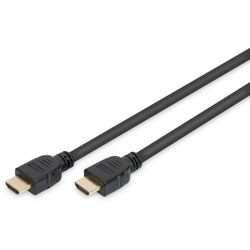 Кабель мультимедийный HDMI to HDMI 2.0m Digitus (AK-330124-020-S) Кабель мультимедийный HDMI to HDMI 2.0m Digitus (AK-330124-020-S)
