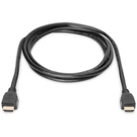 Кабель мультимедийный HDMI to HDMI 2.0m Digitus (AK-330124-020-S) Кабель мультимедийный HDMI to HDMI 2.0m Digitus (AK-330124-020-S)