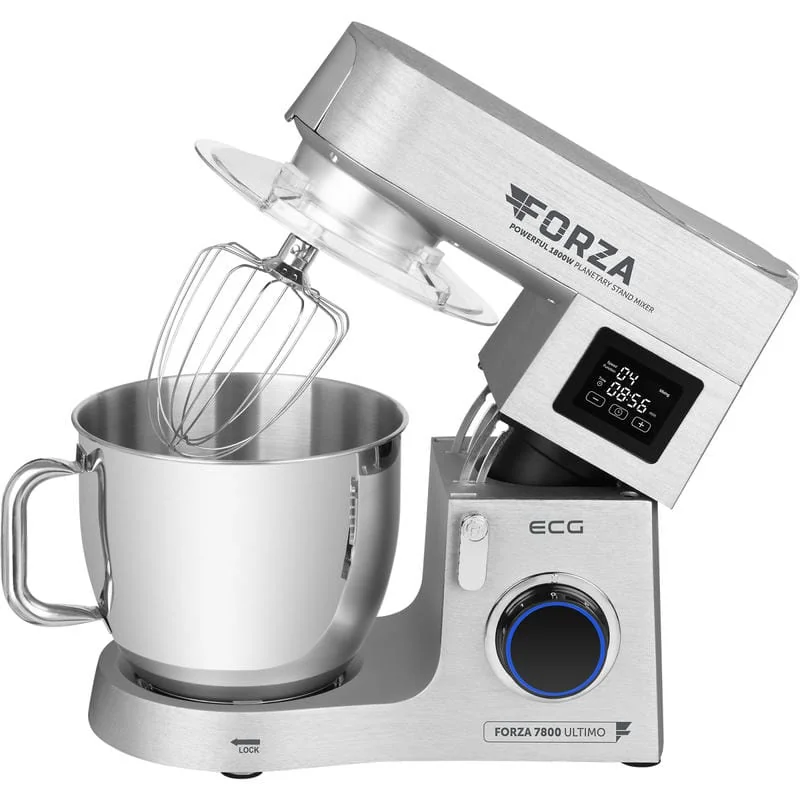 Кухонный комбайн ECG FORZA 7800 Ultimo Argento Кухонный комбайн ECG FORZA 7800 Ultimo Argento