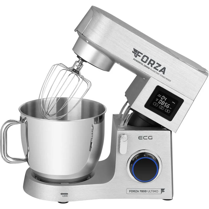 Кухонный комбайн ECG FORZA 7800 Ultimo Argento Кухонный комбайн ECG FORZA 7800 Ultimo Argento