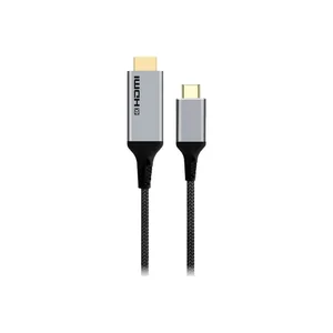 Кабель мультимедийный USB-C to HDMI 1.8m 4K 60Hz Cablexpert (A-CM-HDMIM4K-1.8M)