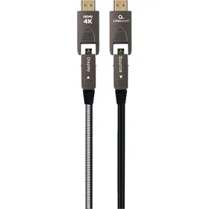 Кабель мультимедийный HDMI to HDMI A/D to A/D 10.0m V.2.0 4K 60Hz Optic (AOC) Cablexpert (CCAP-HDMIDD-AOC-10M)