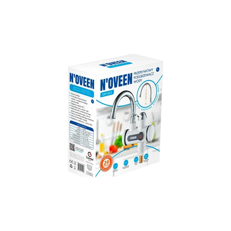 Проточный водонагреватель N'oveen IWH360 Проточный водонагреватель N'oveen IWH360