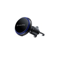 Универсальный автодержатель ColorWay MagSafe 360° Air Vent 15W Black (CW-CHMW041Q-BK)