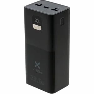 Батарея универсальная Vinga 40000 mAh 22.5W Display Black (VPBB4022)