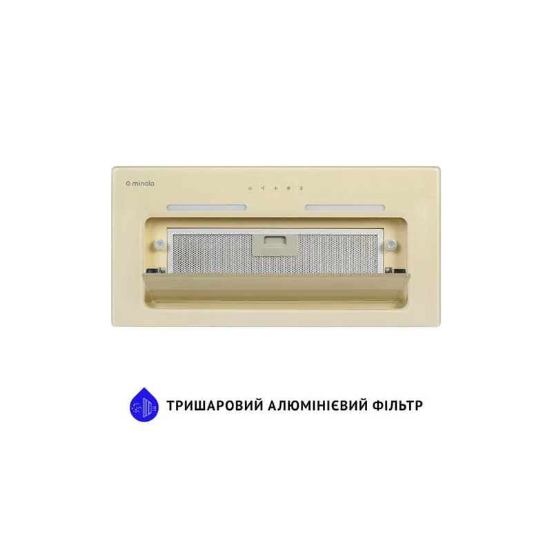 Вытяжка кухонная Minola HBI 6873 IV GLASS 1200 LED Line Вытяжка кухонная Minola HBI 6873 IV GLASS 1200 LED Line