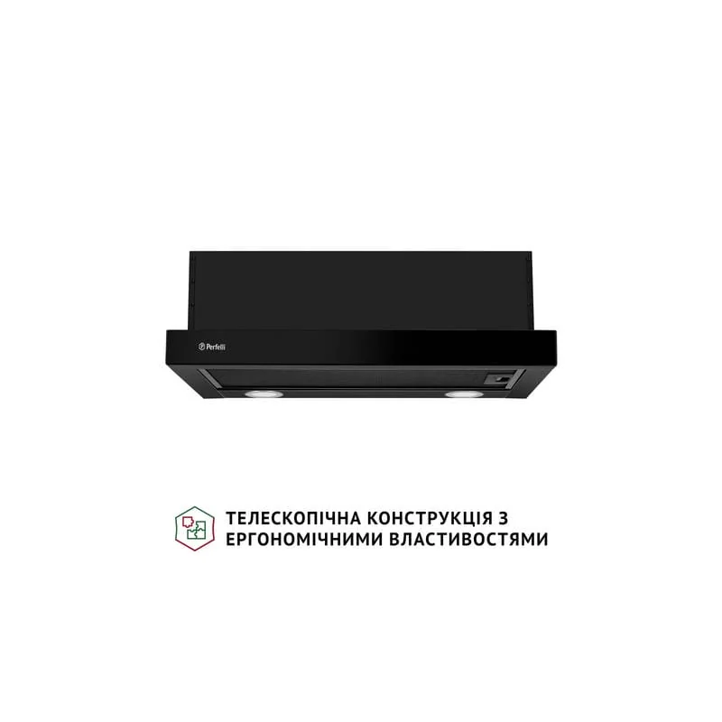 Вытяжка кухонная Perfelli TL 6622 Full BL 1000 LED Вытяжка кухонная Perfelli TL 6622 Full BL 1000 LED
