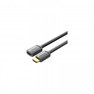 Кабель мультимедийный HDMI M to HDMI F 2.0m V2.0 4K 60Hz PVC Vention (AHCBH)
