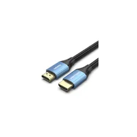 Кабель мультимедийный HDMI to HDMI 10.0m V2.0 4K 60Hz Aluminum Alloy Blue Vention (ALHSL)