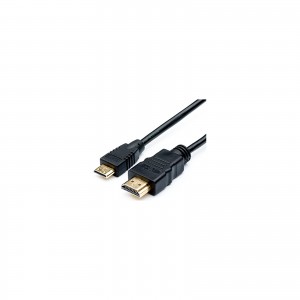 Кабель мультимедийный HDMI A to HDMI C (mini), 1.0m Atcom (11501)