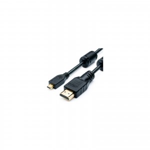 Кабель мультимедийный HDMI A to HDMI D (micro), 1.0m Atcom (22401)