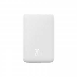 Батарея универсальная Baseus Magnetic Mini 20000mAh 20W, White (P10022102212-01 / PPCXM20)