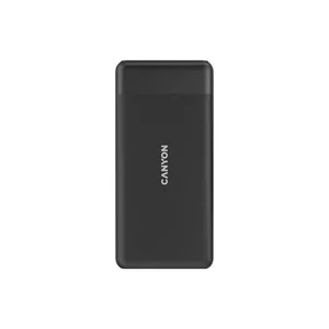Батарея универсальная Canyon PB-109 10000 mAh PD/18W QC/3.0/20W Black (CNE-CPB1009B) Батарея универсальная Canyon PB-109 10000 mAh PD/18W QC/3.0/20W Black (CNE-CPB1009B)