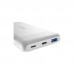 Батарея универсальная Canyon PB-109 10000 mAh PD/18W QC/3.0/20W White (CNE-CPB1009W)