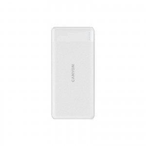 Батарея универсальная Canyon PB-109 10000 mAh PD/18W QC/3.0/20W White (CNE-CPB1009W)