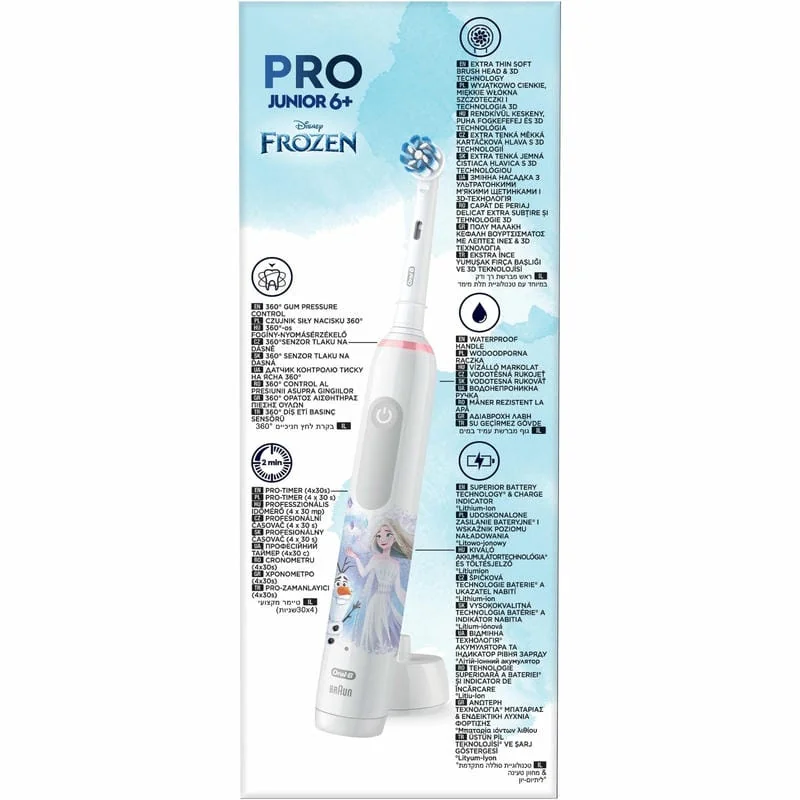 Электрическая зубная щетка Oral-B D505.513.Z3K Frozen Электрическая зубная щетка Oral-B D505.513.Z3K Frozen