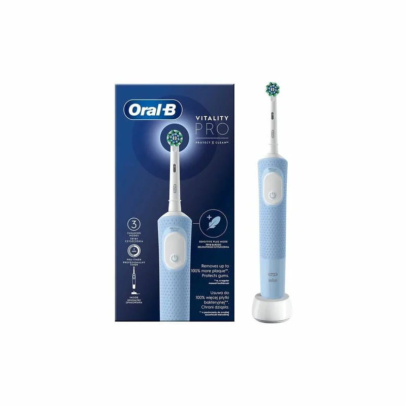 Электрическая зубная щетка Oral-B D103.413.3 Vapor Blue Электрическая зубная щетка Oral-B D103.413.3 Vapor Blue