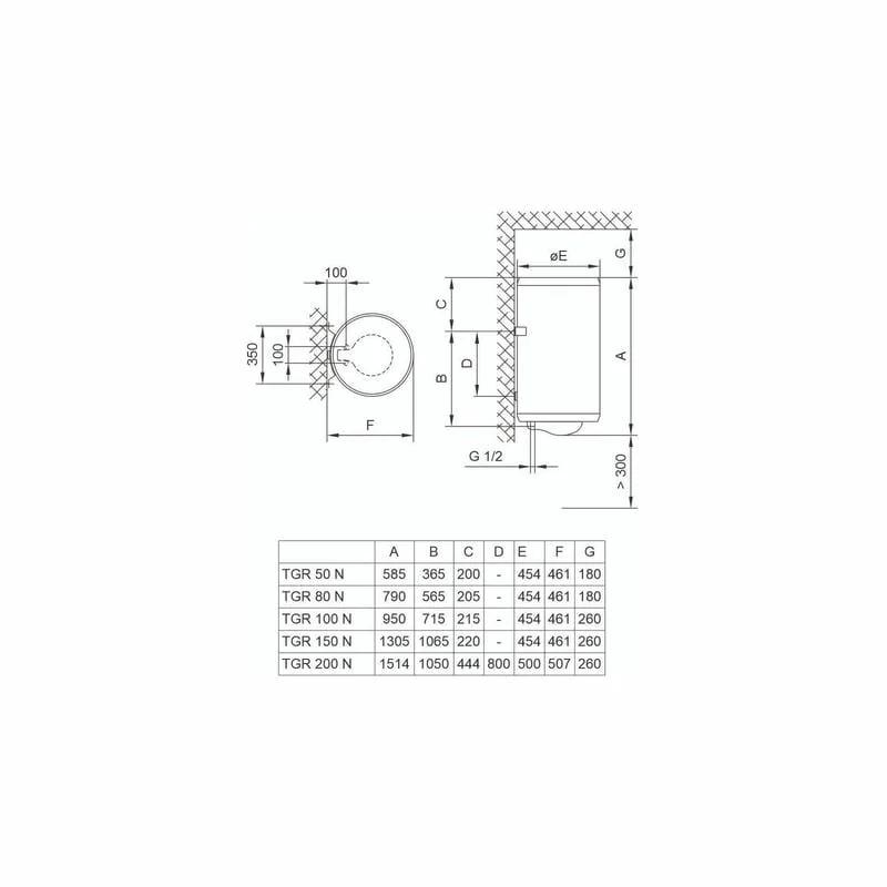 Бойлер TIKI TGR100NPRIMEM100V9_TIKI (700173) Бойлер TIKI TGR100NPRIMEM100V9_TIKI (700173)
