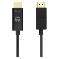 Кабель мультимедийный DisplayPort to HDMI 1.0m 4K 60hz Active (40902160) HP (DHC-DP04-01M)