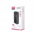 Батарея универсальная XO 30000mAh, PD/65W for laptop, QC/22.5W, black (PR201_Black)