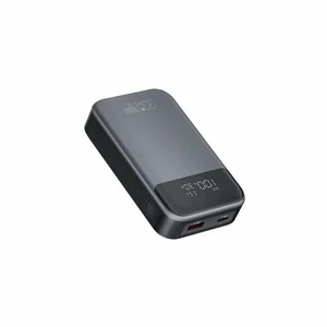 Батарея универсальная XO 10000mAh, PD/30W, QC/22.5W, PPS/33W, black (PR232_Black)
