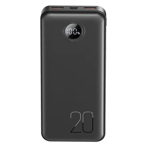 Батарея универсальная XO 20000mAh, PD/20W, QC/22.5W, black (PR239_Black)