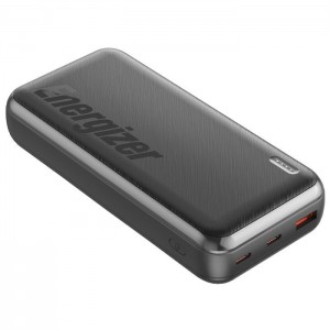 Батарея универсальная Energizer 20000mAh, PD/20W, QC/22.5W, black (UE20055PQ)