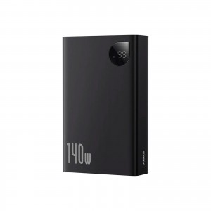 Батарея универсальная Baseus Adaman Metal Digital Display 24000mAh 140W, Black (P10021508113-00) (P10021507112-02)